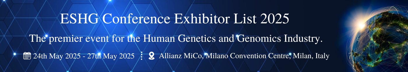 ESHG Conference - جزئیات نمایشگاه