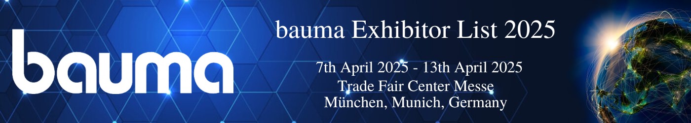 bauma - جزئیات نمایشگاه