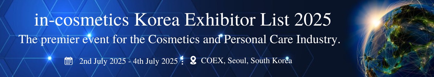 in-cosmetics Korea - Exhibition Details