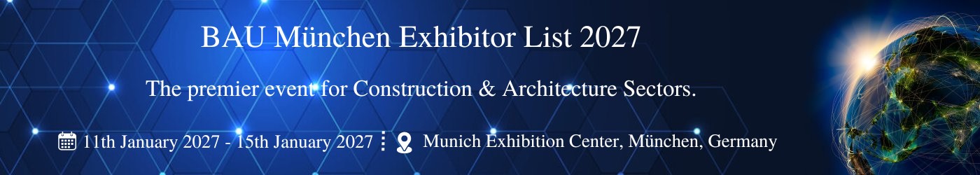 BAU Munchen - جزئیات نمایشگاه