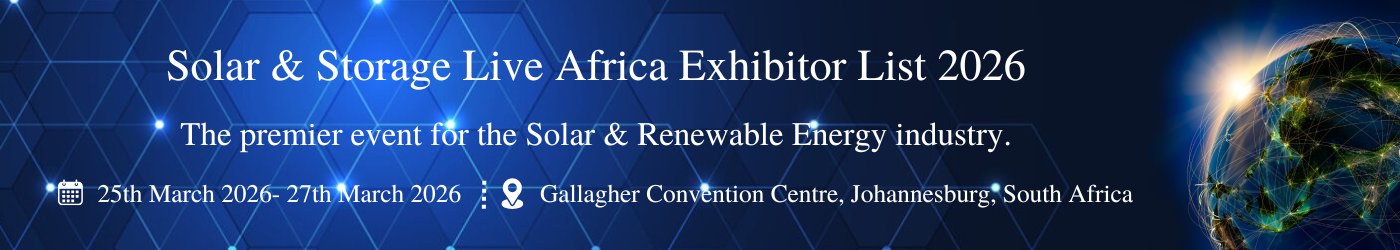 Solar & Storage Live Africa - Exhibition Details