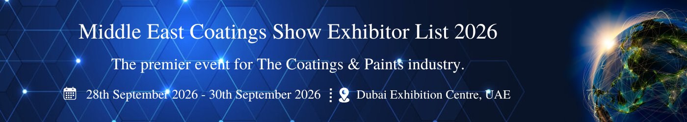 Middle East Coatings Show - جزئیات نمایشگاه