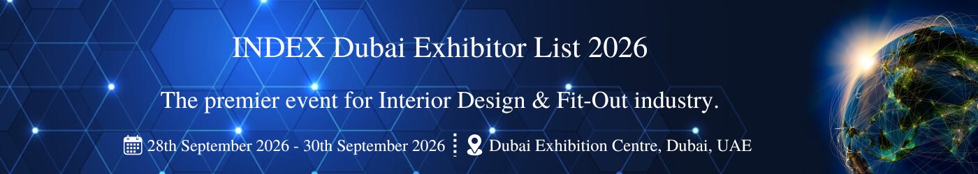 INDEX Dubai - Exhibition Details