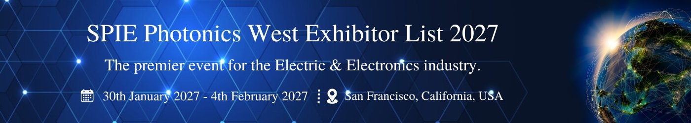 SPIE Photonics West - Exhibition Details