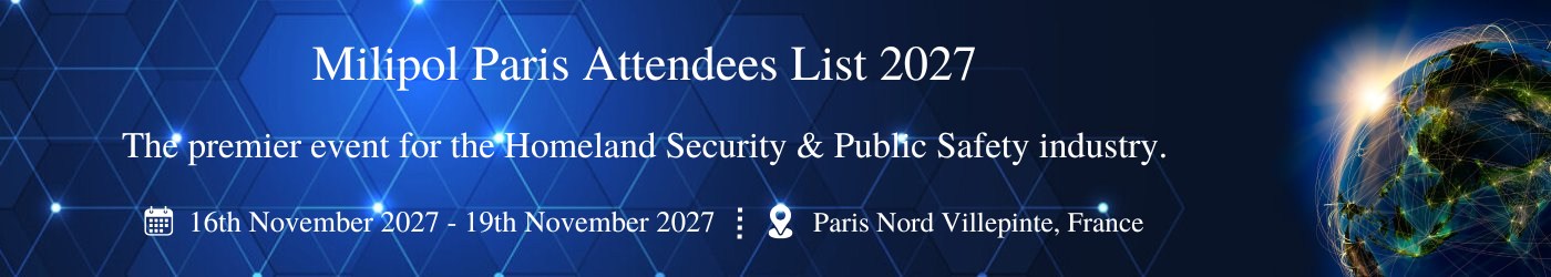 Milipol Paris - Exhibition Details