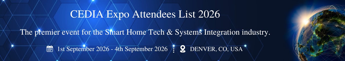CEDIA Expo - Exhibition Details
